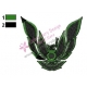 Phoenix Green Lantern Logo Embroidery Design